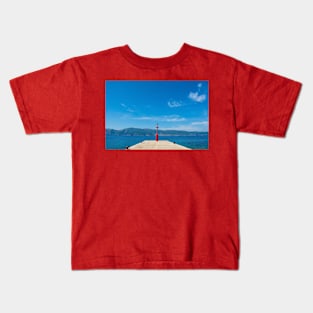 Glavotok Lighthouse, Croatia Kids T-Shirt